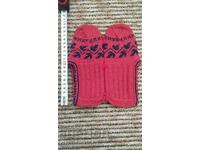 Hand-knitted slippers