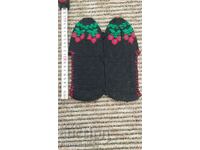 Hand-knitted slippers