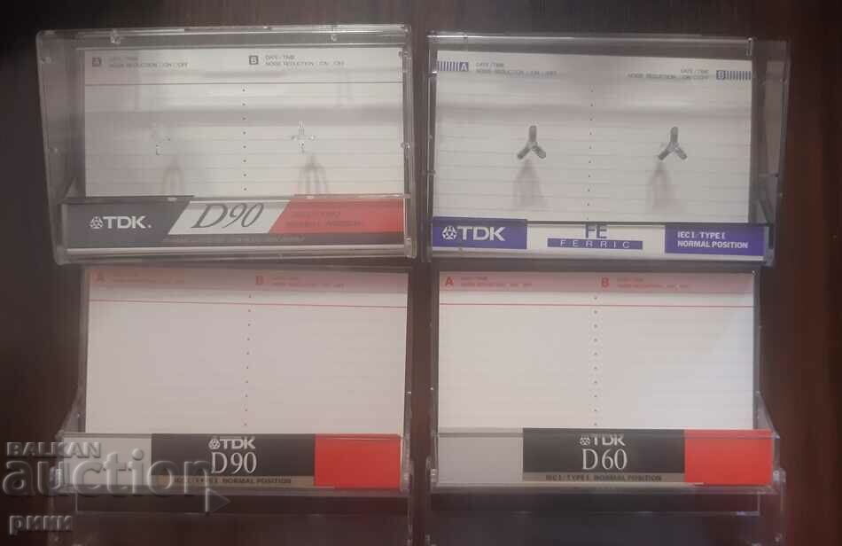 Auction  TDK audio cassettes