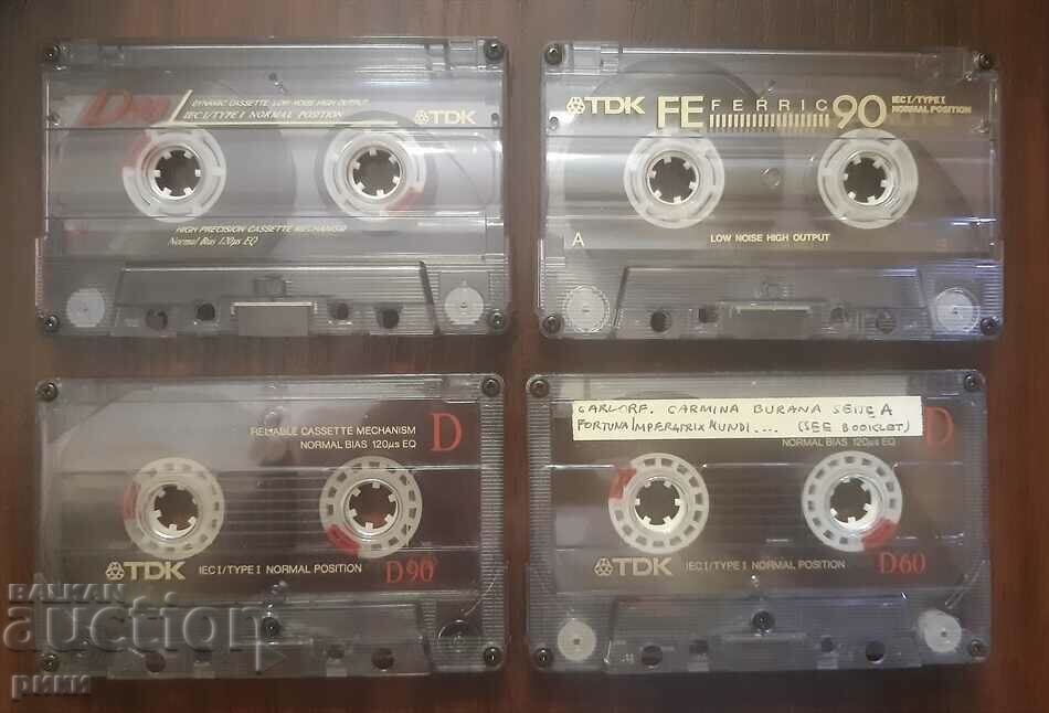 Delivery of TDK audio cassettes