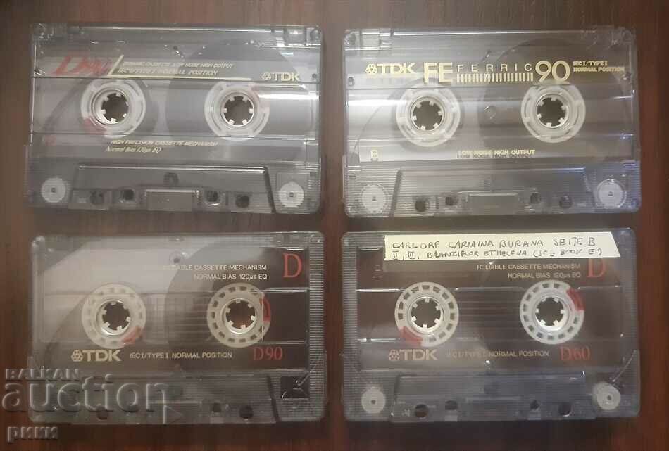 TDK audio cassettes - 5