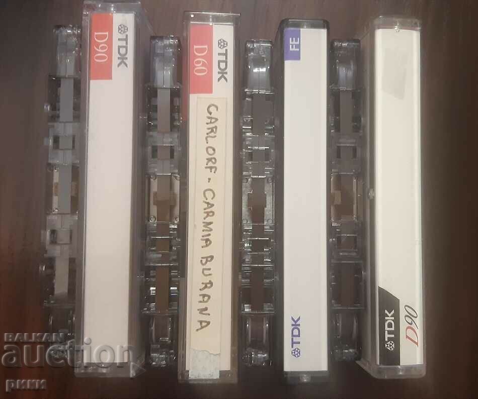 TDK audio cassettes - 6