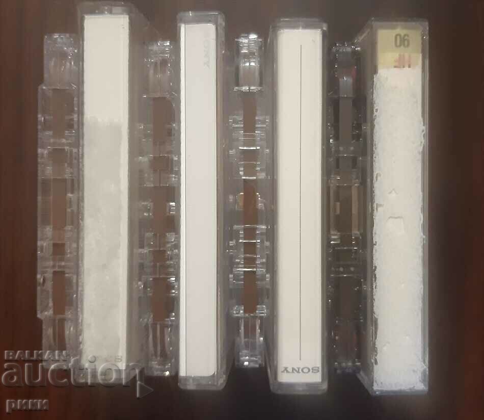 SONY audio cassettes - 6 SONY audio cassettes - 6