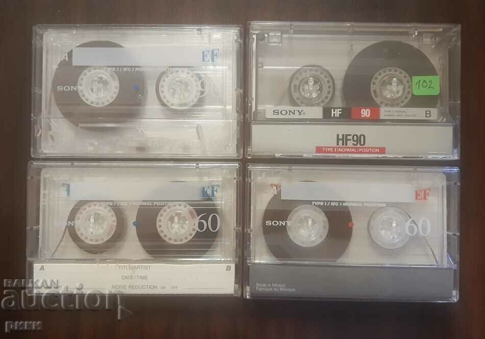 SONY audio cassettes