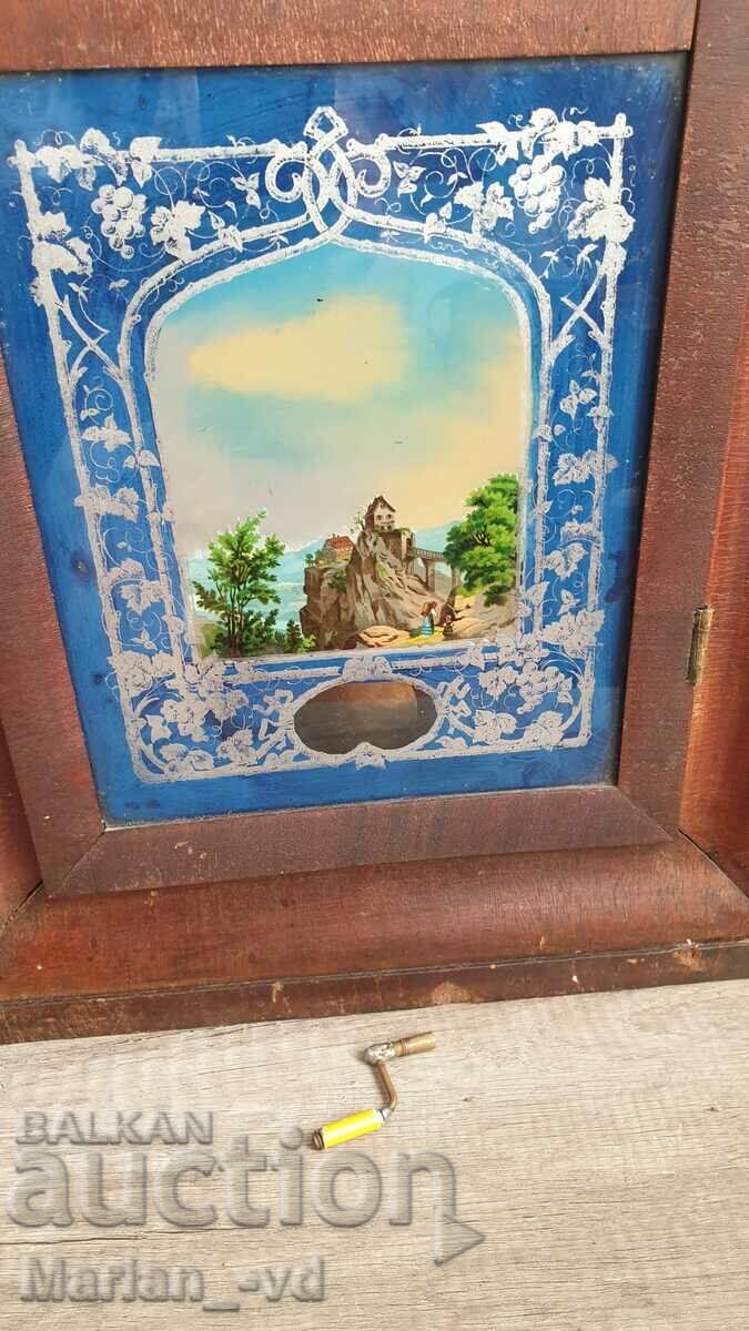 Old American wall clock - 6