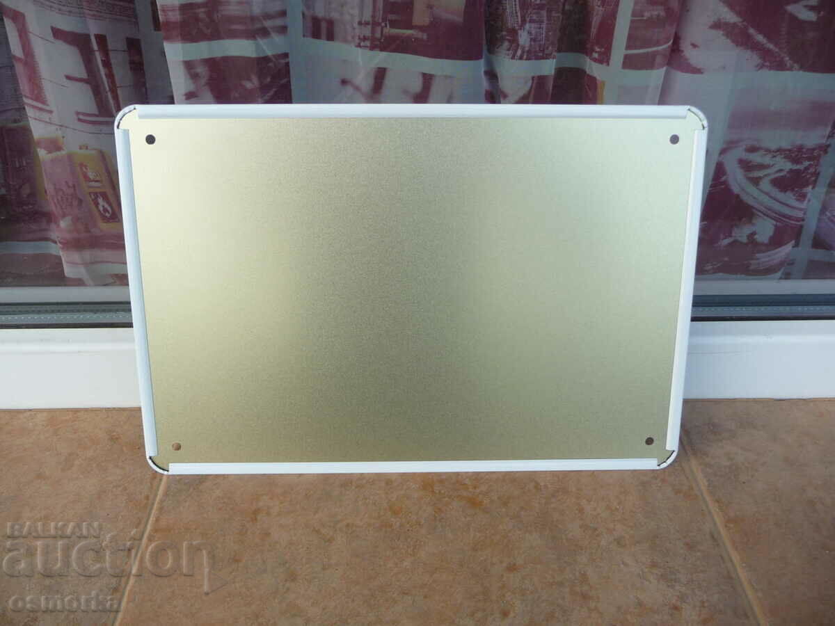 Auction Car Le Mans 1969 Ford GT 40 sports car metal plate Auction Car Le Mans 1969 Ford GT 40 sports car metal plate