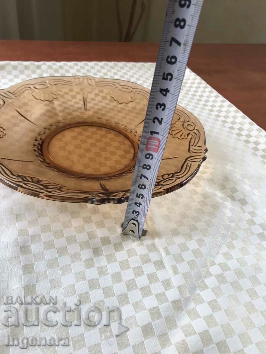 Auction FRUCTIERA SALATIERA THICK EMBOSSED GLASS BULGARIA Auction FRUCTIERA SALATIERA THICK EMBOSSED GLASS BULGARIA