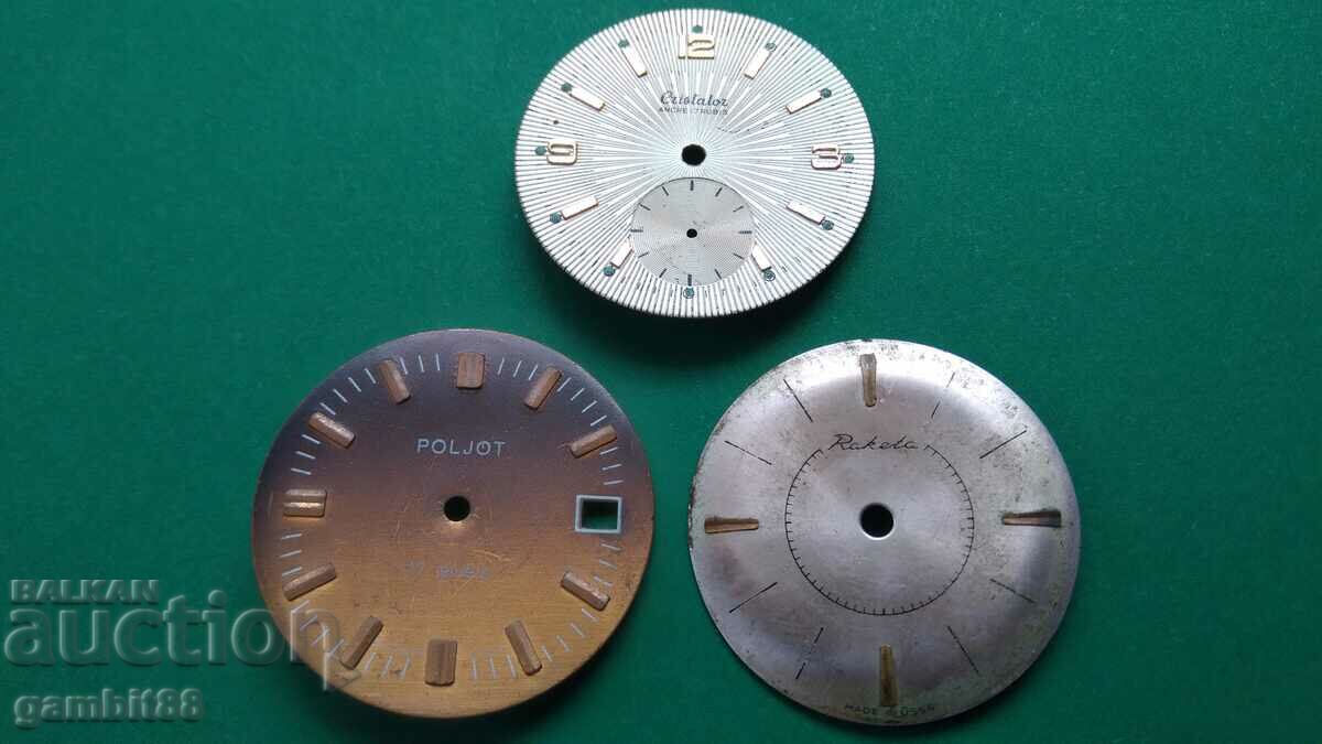 DIAL FOR MR WATCHES-3 pcs.