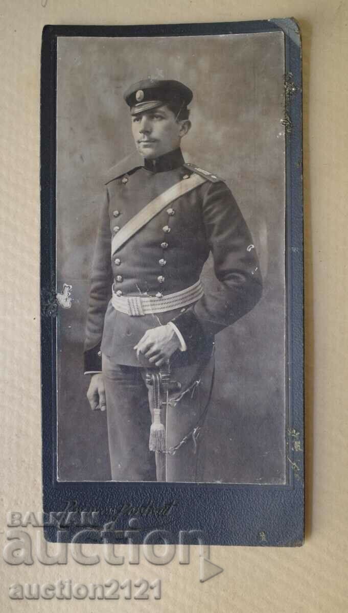 Photography Military schoolboy