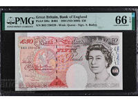 Anglia 50 Pounds 1994 Pick 388c PMG 66 Unc