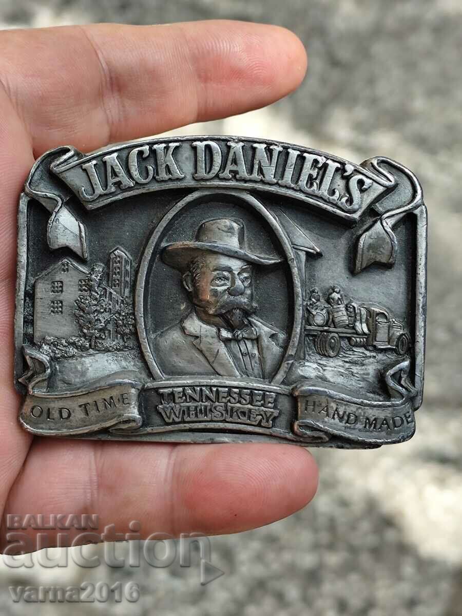 Cataramă de curea Jack Daniels vintage din 1989