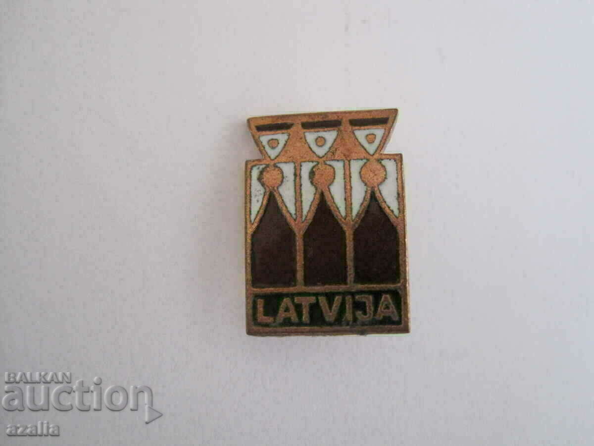 Latvia badge