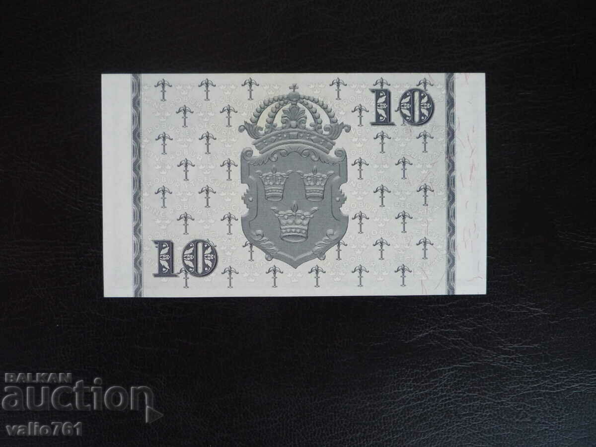 ШВЕЦИЯ 10 КРОНИ 1959 НОВИ UNC с цена 25.00 лв. | € 12.78 ШВЕЦИЯ 10 КРОНИ 1959 НОВИ UNC с цена 25.00 лв. | € 12.78
