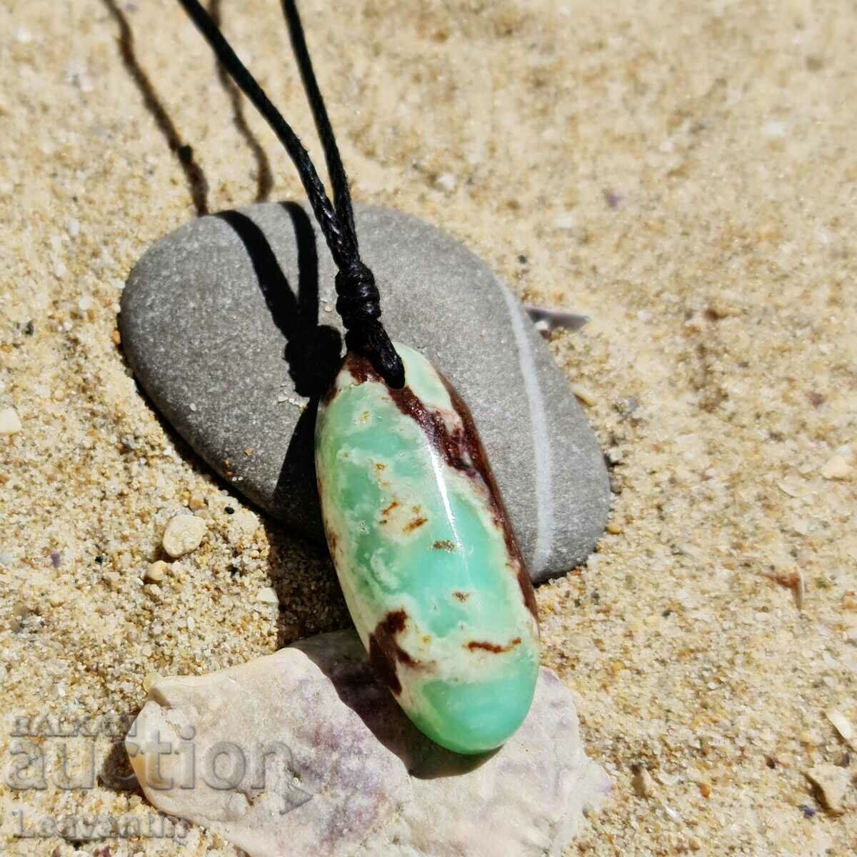 Chrysoprase necklace