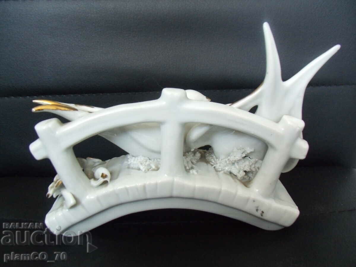 Παράδοση #*7659 παλιά πορσελάνινη φιγούρα - πουλιά - Capodimonte Παράδοση #*7659 παλιά πορσελάνινη φιγούρα - πουλιά - Capodimonte