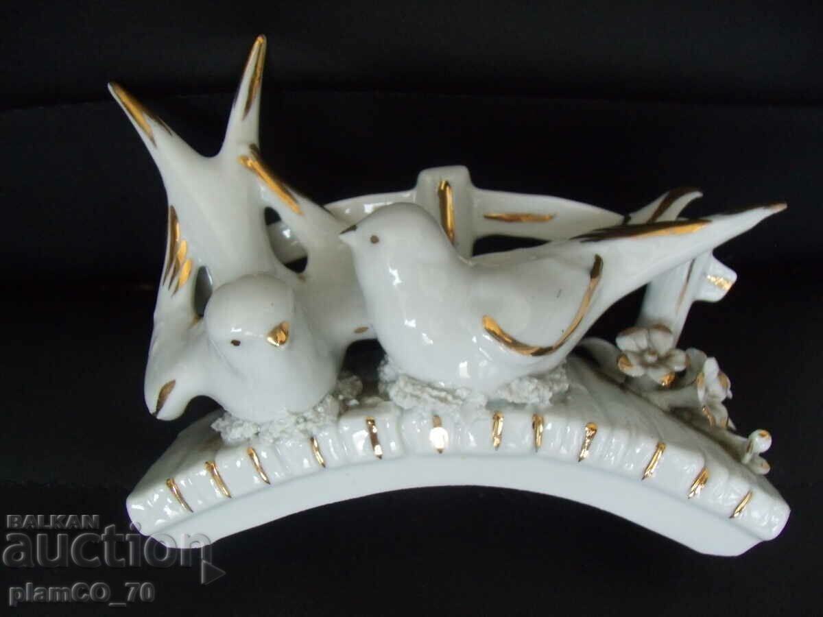 #*7659 παλιά πορσελάνινη φιγούρα - πουλιά - Capodimonte - 5 #*7659 παλιά πορσελάνινη φιγούρα - πουλιά - Capodimonte - 5