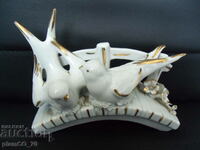 #*7659 old porcelain figure - birds - Capodimonte