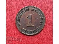 Germania-1 pfennig 1911 A-Berlin