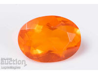 Mexican Fire Opal 0.80ct Oval Cut