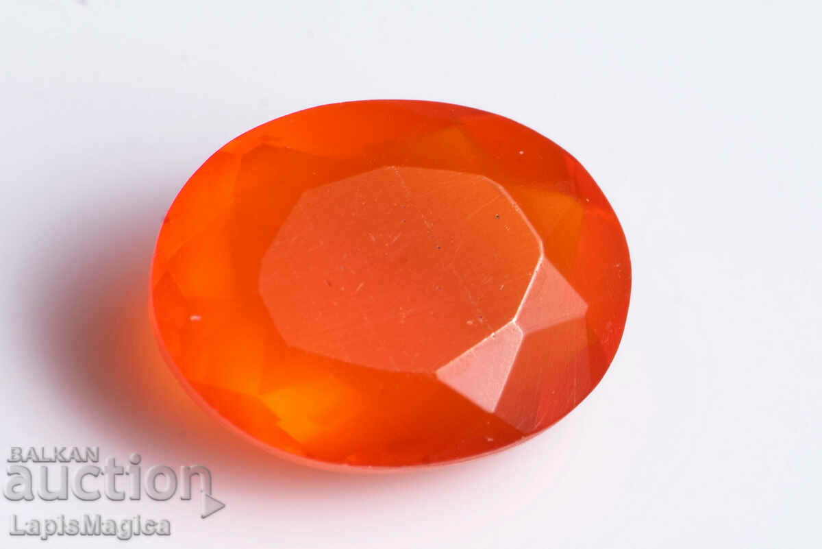 Mexican Fire Opal 0,63ct Οβάλ Κοπή