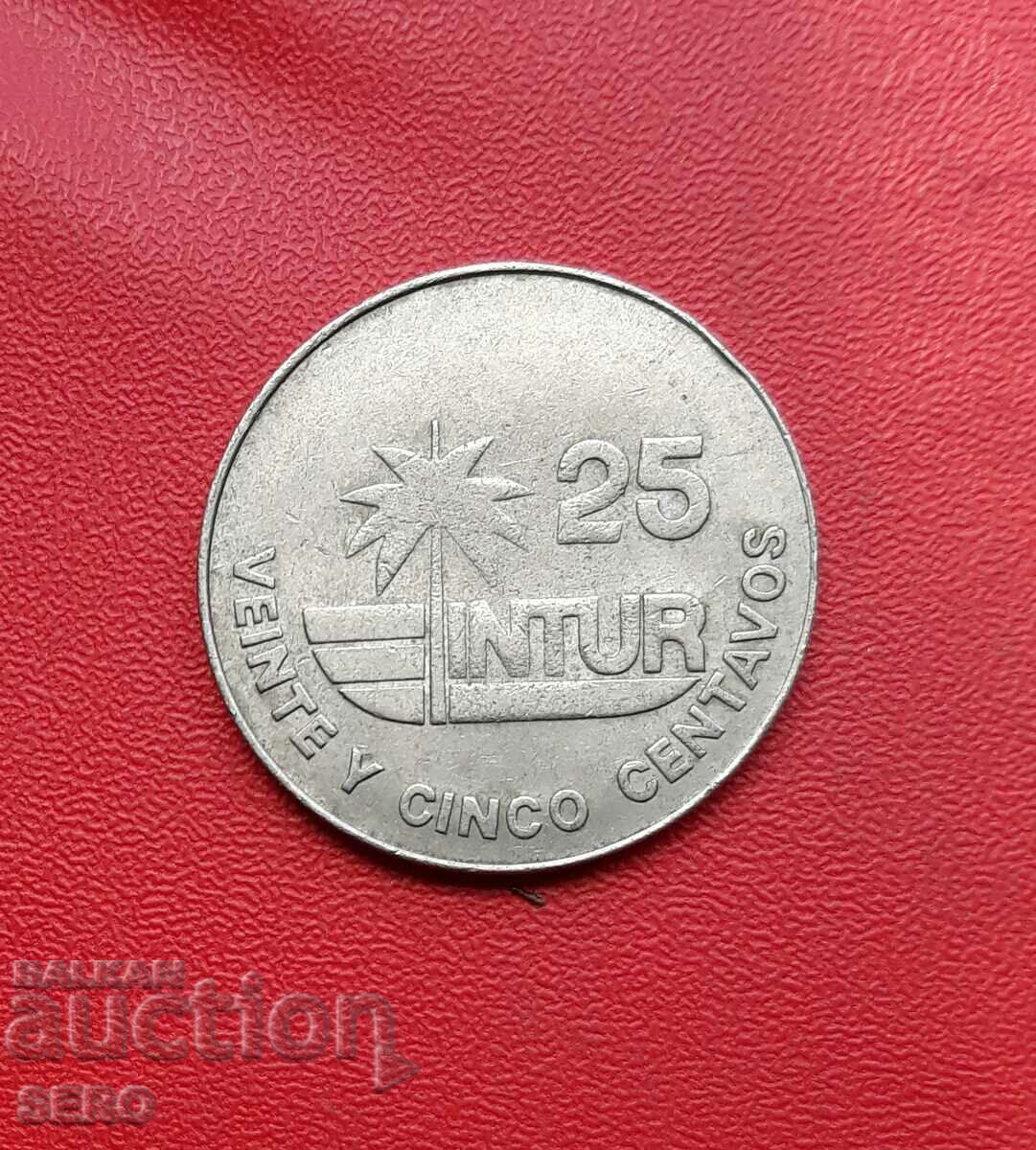 Κούβα-25 centavos 1981