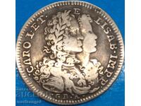 Naples 1716 Tare 20 grains Italy imp. Charles VI of Spain