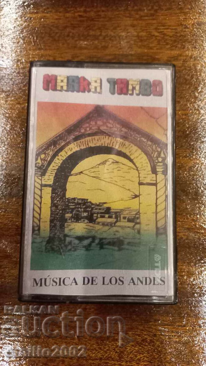 Audio cassette Music from the Andes