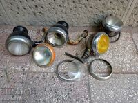 Old headlights lights