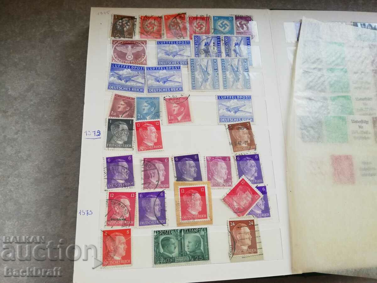 Auction Postage stamps Reich Germany 1920-1942 Hitler Auction Postage stamps Reich Germany 1920-1942 Hitler