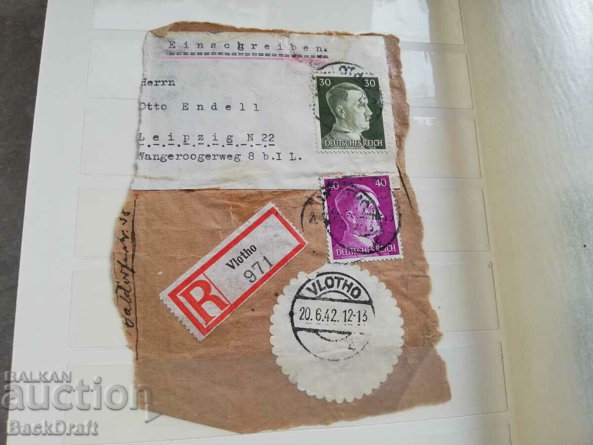 Postage stamps Reich Germany 1920-1942 Hitler - 6 Postage stamps Reich Germany 1920-1942 Hitler - 6