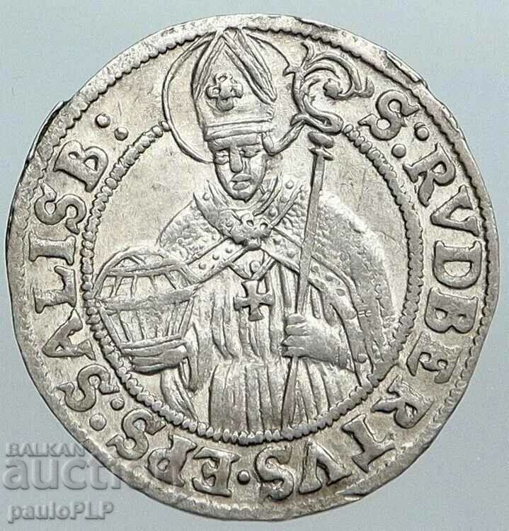 Austria- 3 Kreuzer-Salzburg 1687, , argint