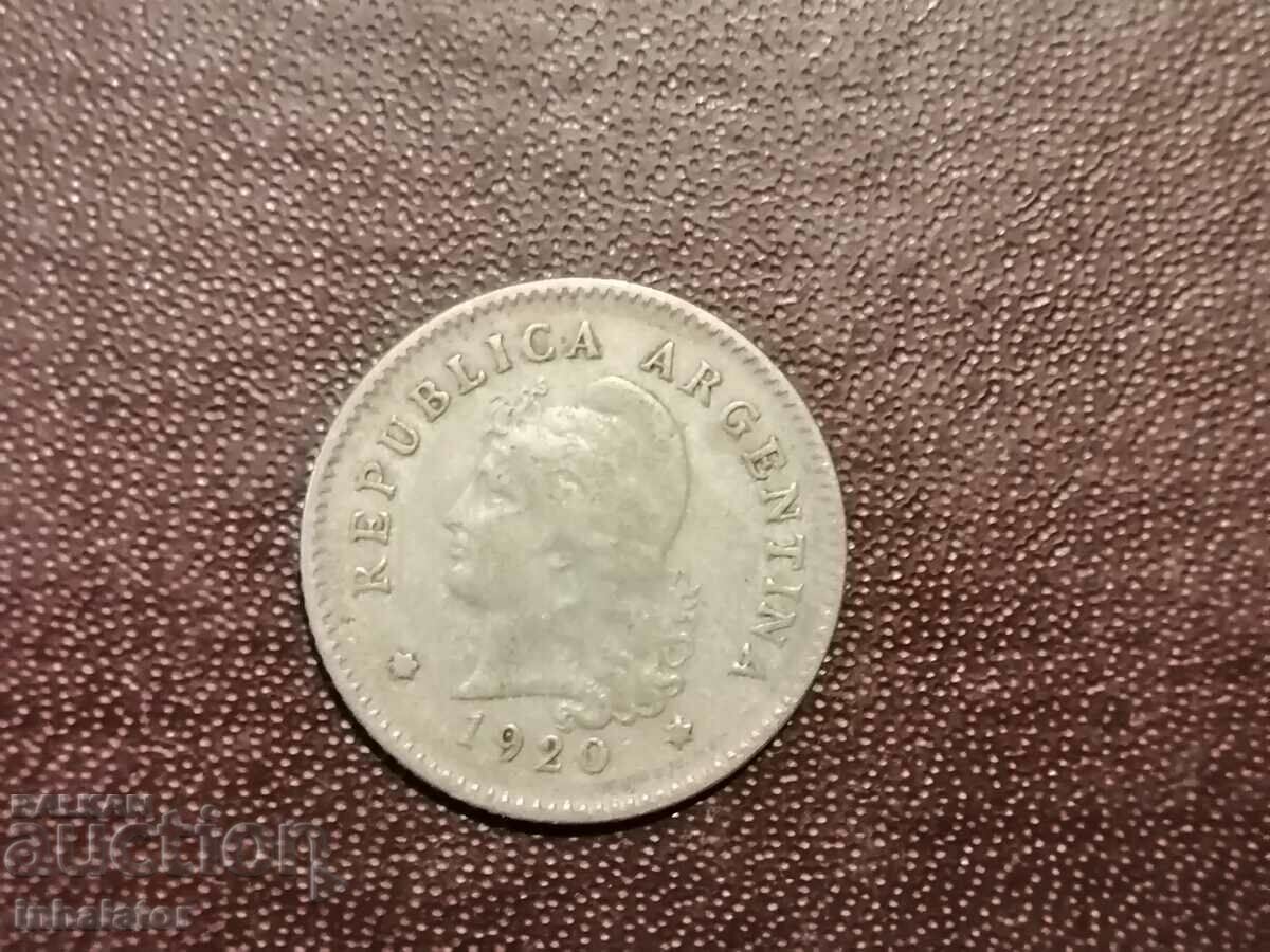 1920 10 centavos Argentina