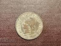 1905 10 centavos Argentina