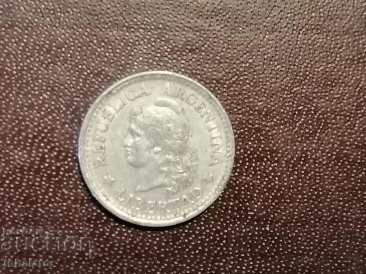 1973 5 centavos Argentina Aluminum