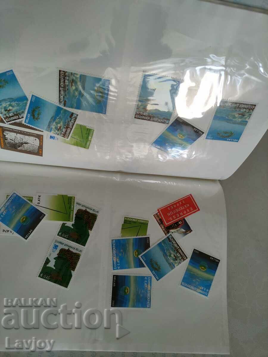 Auction  Greek postage stamps