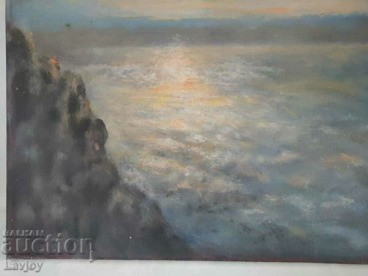 Oil painting *sea* with price 500.00 BGN | € 255.65 Oil painting *sea* with price 500.00 BGN | € 255.65