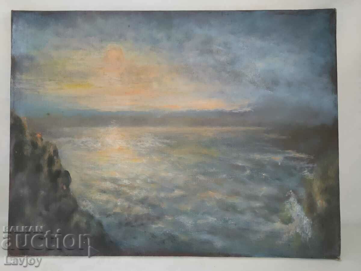 Oil painting *sea*