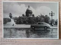 Postcard USSR Leningrad Square of the Decembrists 1954