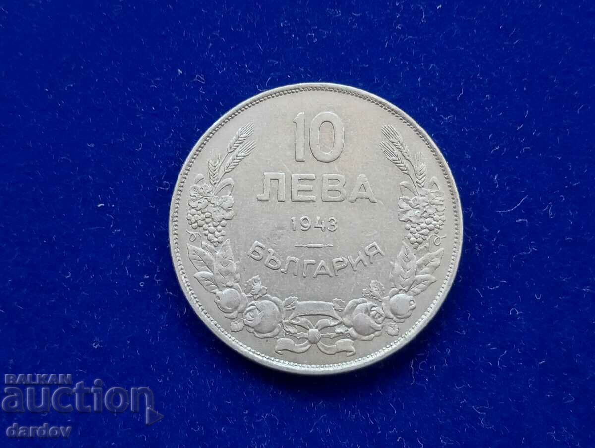 Bulgaria 10 BGN 1943