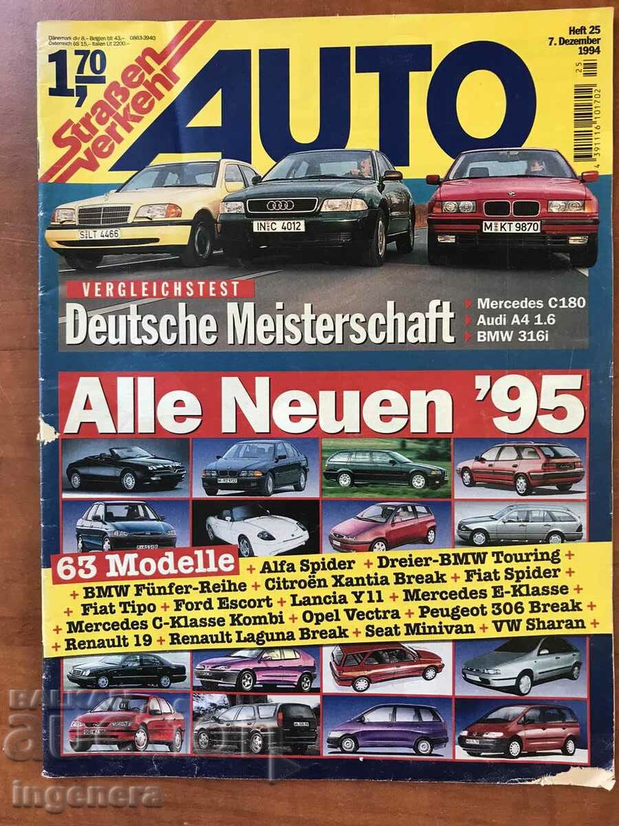 REVISTA AUTO - DECEMBRIE 1994 G-GERMAN