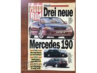 "AUTO BILD" MAGAZINE - JULY 13, 1992 - GERMAN