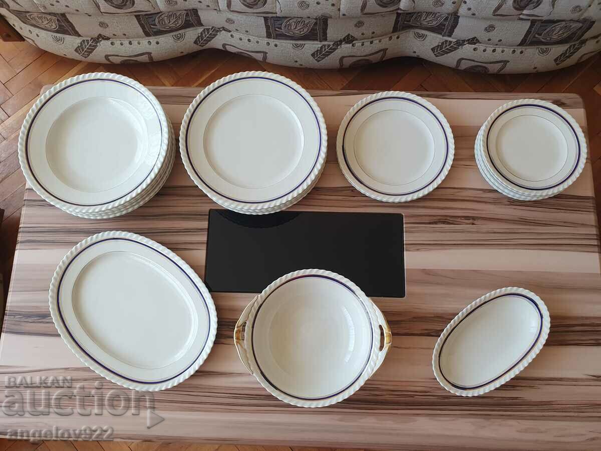 KRAUTHEIM 23 Piece Bavarian Porcelain Dinner Set!