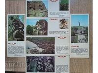 6 cards USSR 1981 Mamaev kurgan