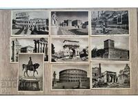 9 cards Italy Rome historical sights