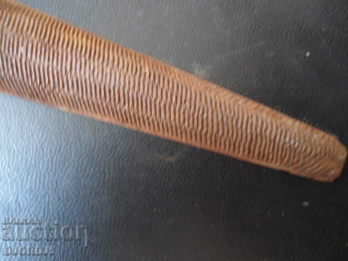 Old saw, half round, marking with price 3.00 BGN | € 1.53 Old saw, half round, marking with price 3.00 BGN | € 1.53