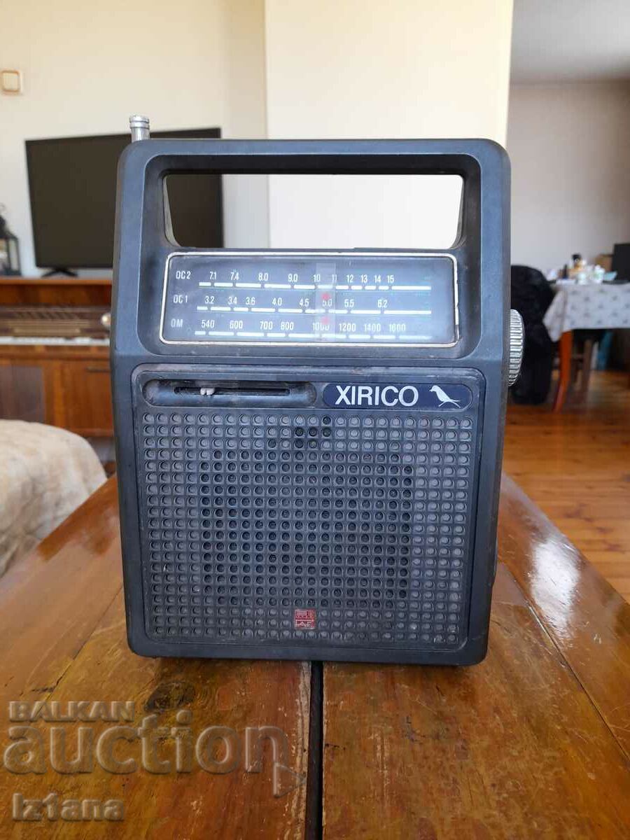 Old radio, XIRICO radio receiver