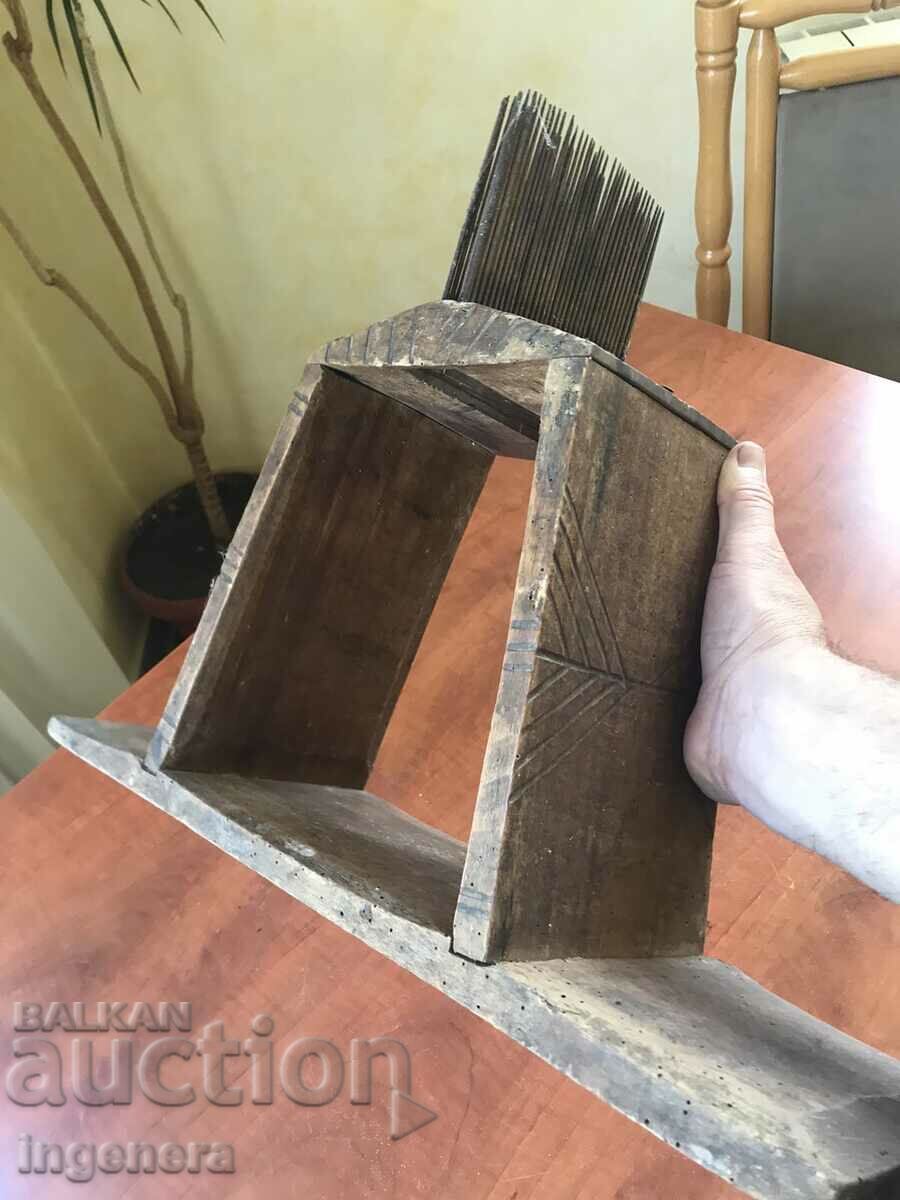 DARAC WOOL PICKER ANTIQUE WOOL PICKER - 6 DARAC WOOL PICKER ANTIQUE WOOL PICKER - 6