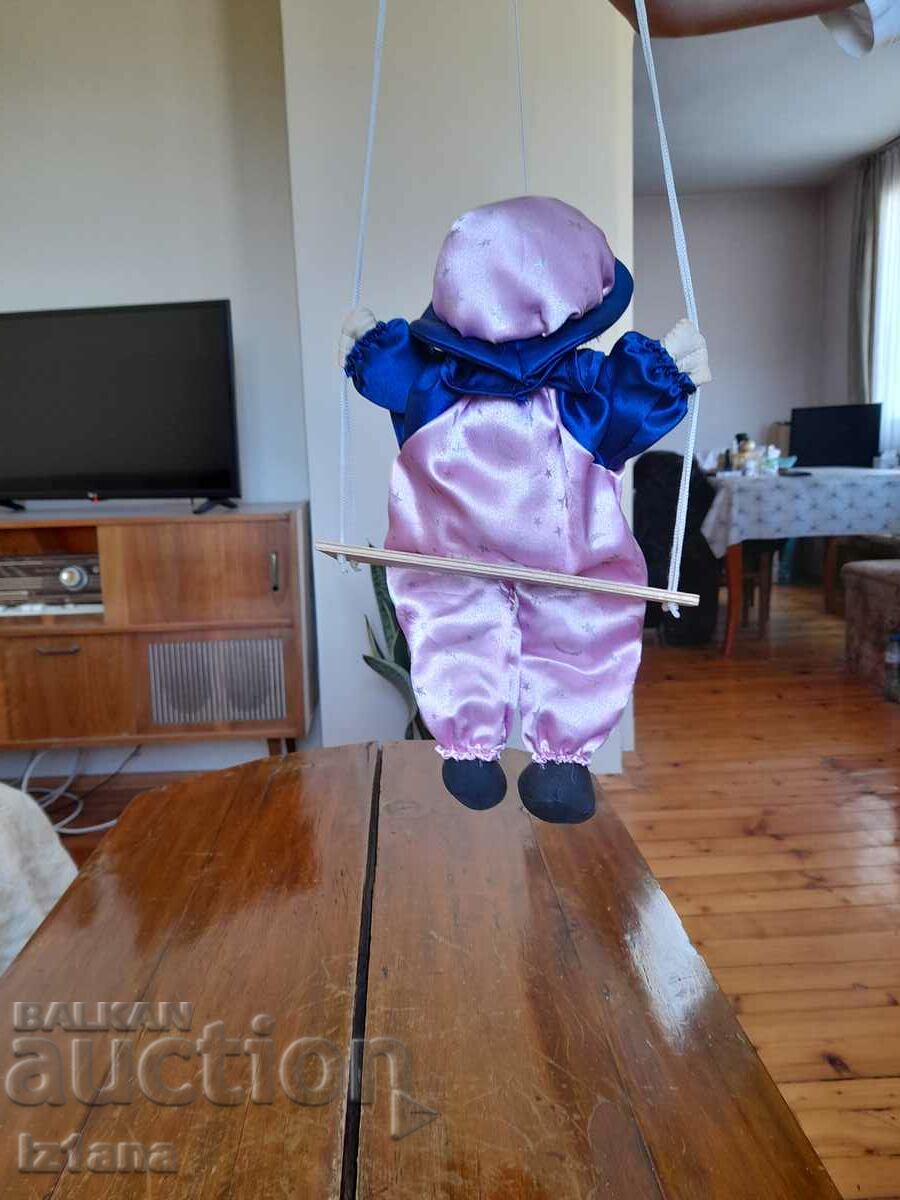 Auction Old doll, clown Auction Old doll, clown
