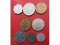 Mixed lot of 8 coins