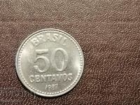 1987 50 centavo Brazil